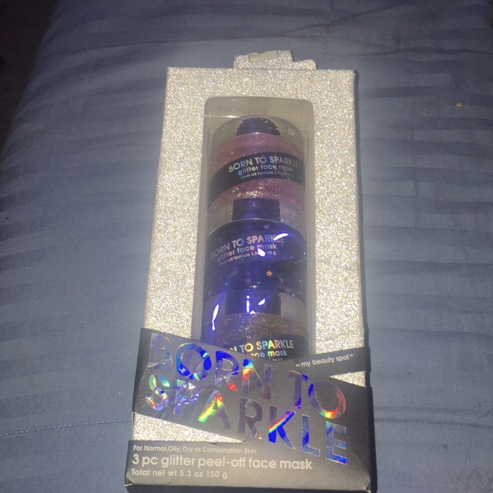 Glitter face masks